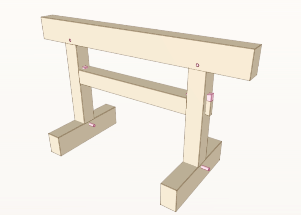 Sawhorse pattern