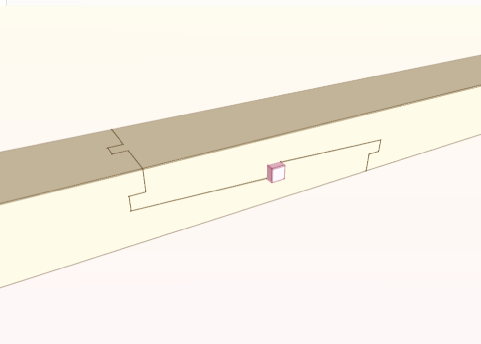 Splined opposing scarf joint